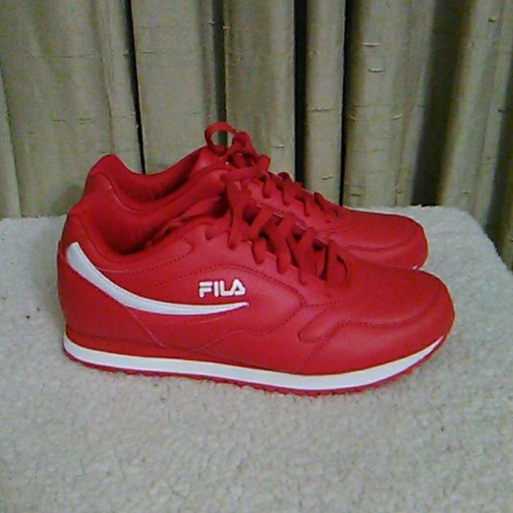 Fila Shoes - Fila Red Sneakers NWOB